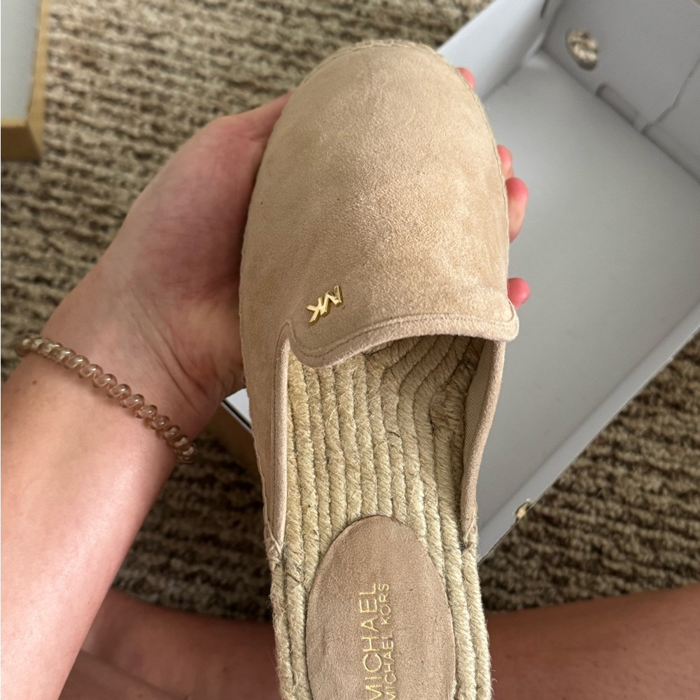 Michael Kors Women's Tan Slip-On Shoes